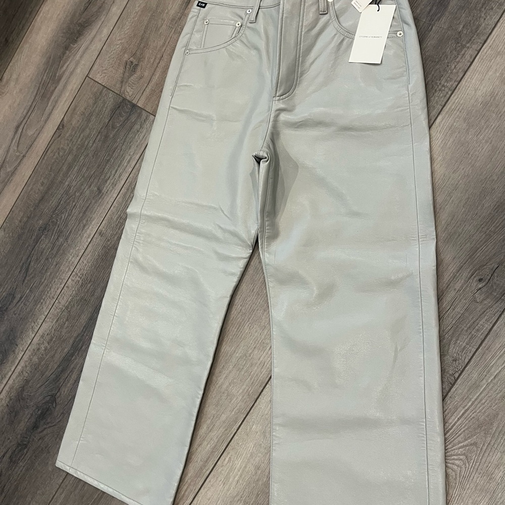 Citizens Of Humanity Leather Jeans